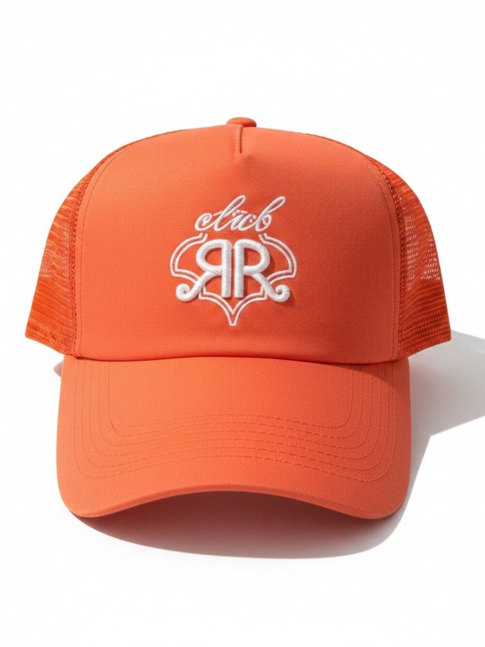 Roller Rabbit x Target Orange RR Logo Trucker Hat NWT